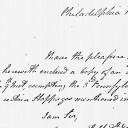 [Document, 1779 March 12]