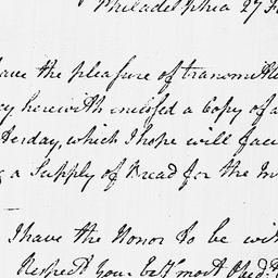 [Document, 1779 February 27]