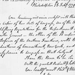 [Document, 1779 February 26]