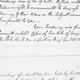 [Document, 1779 February 22]