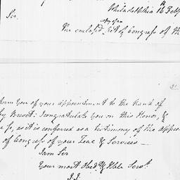 [Document, 1779 February 16]