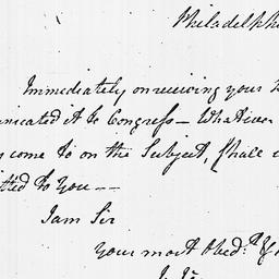 [Document, 1779 February 16]