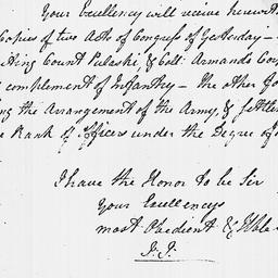 [Document, 1779 February 05]