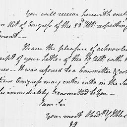 [Document, 1779 February 03]