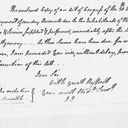 [Document, 1779 February 01]