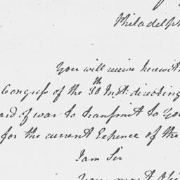 [Document, 1779 January 31]