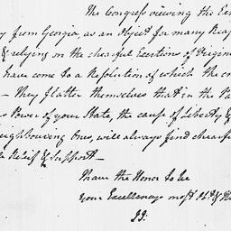 [Document, 1779 January 23]