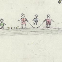 Drawing Of Children Playing