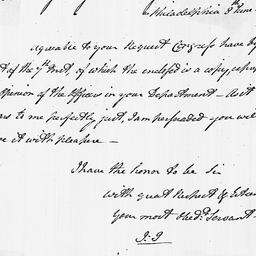 [Document, 1779 June 08]