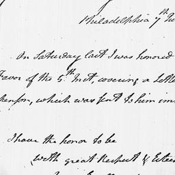[Document, 1779 June 07]