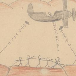 Drawing Of A Black Plane