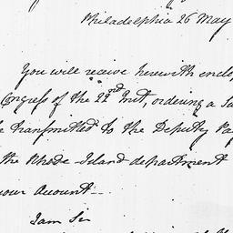 [Document, 1779 May 26]