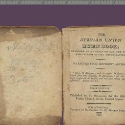 The African Union Hymn book...