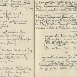 Notes and rough drafts