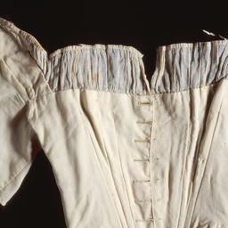Muslin bodice of the costum...
