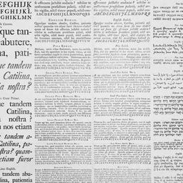 A Specimen by W. Caslon, Le...
