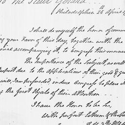 [Document, 1779 April 25]