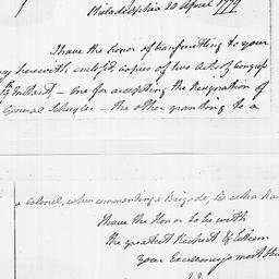[Document, 1779 April 20]
