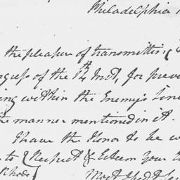 [Document, 1779 April 18]