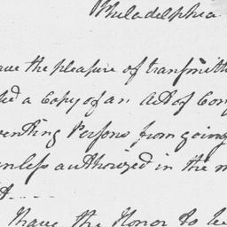 [Document, 1779 April 18]