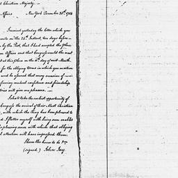 [Document, 1784 December 28]