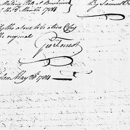 [Document, 1784 April 24]