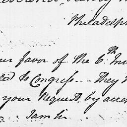 [Document, 1779 August 11]