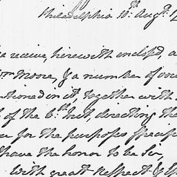 [Document, 1779 August 10]