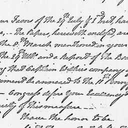 [Document, 1779 August 07]