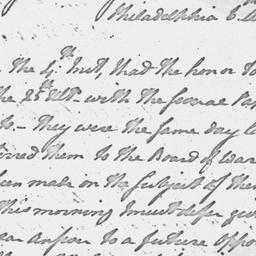 [Document, 1779 August 06]