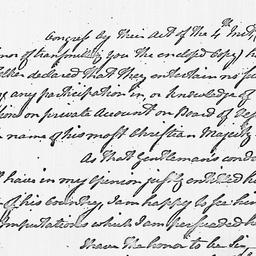 [Document, 1779 August 05]