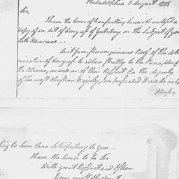 [Document, 1779 August 03]