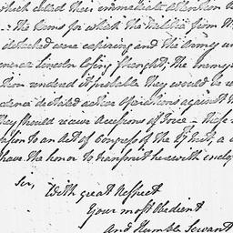 [Document, 1779 July 29]