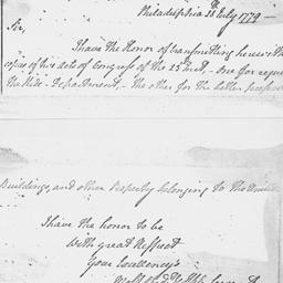 [Document, 1779 July 28]