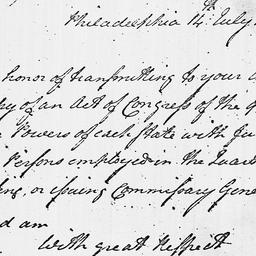 [Document, 1779 July 14]