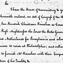 [Document, 1785 April 28]