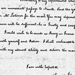 [Document, 1785 March 13]