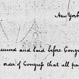 [Document, 1785 March 21]
