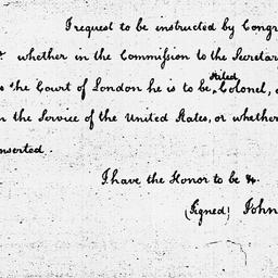 [Document, 1785 March 11]