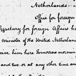 [Document, 1785 March 08]