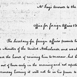 [Document, 1785 March 5]