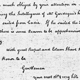 [Document, 1785 March 04]