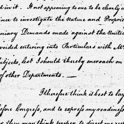 [Document, 1785 February 15]