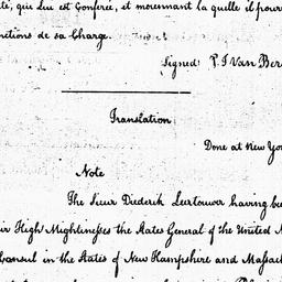 [Document, 1785 August 10]