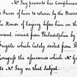 [Document, 1785 August 15]