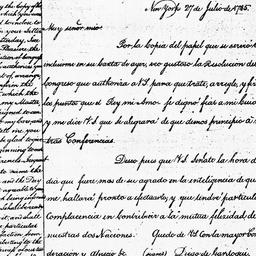 [Document, 1785 July 27]