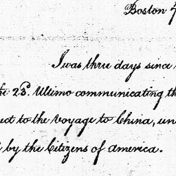 [Document, 1785 July 07]