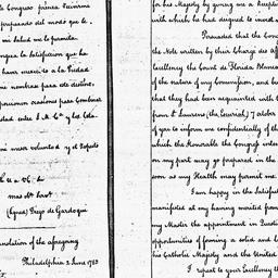 [Document, 1785 June 02]