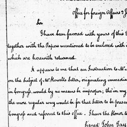 [Document, 1785 June 02]