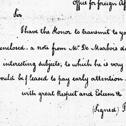 [Document, 1785 May 26]